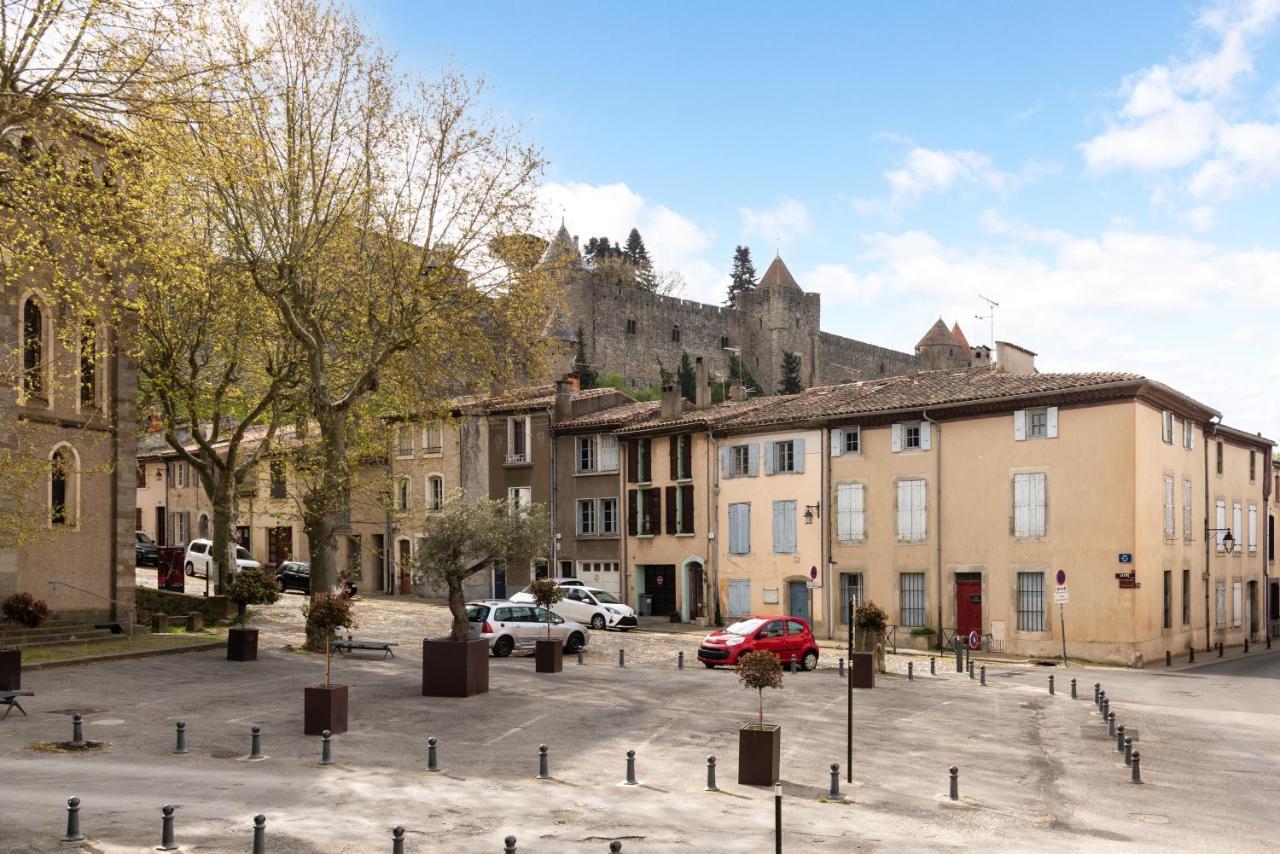 L'Or Blanc-Clim-Netflix-Vue Cité Médiévale Carcasona Exterior foto